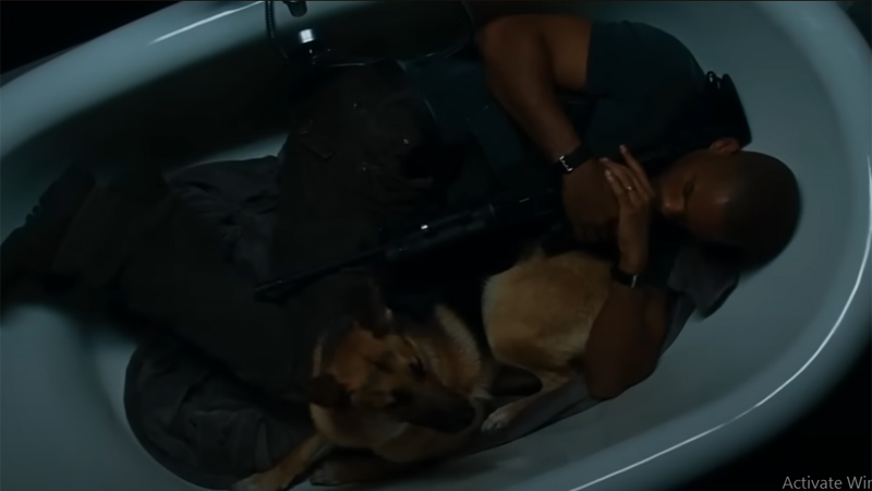 Scene iconic I Am Legend
