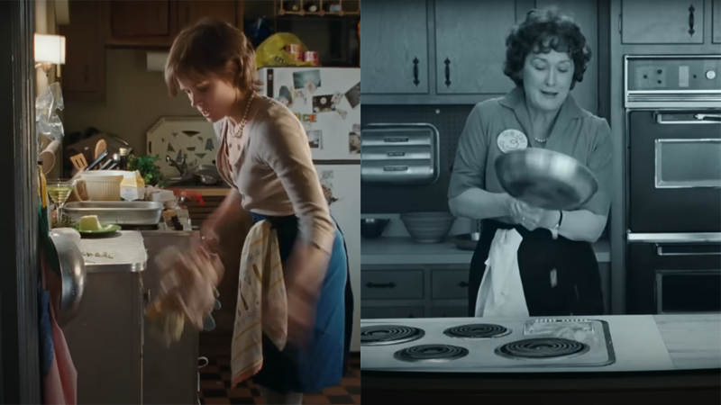 Julie dan Julia yang terus mencoba memasak meski gagal berkali-kali