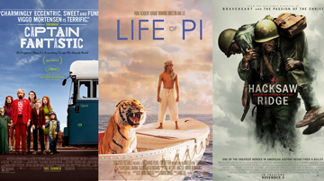 Kolase film inspiratif menguatkan mental, the pursuit of happynes, life of pi, Captain Fantastic dan lainnya